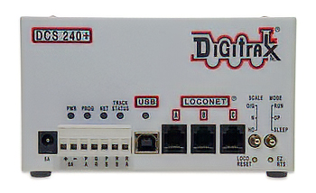 Digitrax DCS240+ Command Station - the master of railroad.